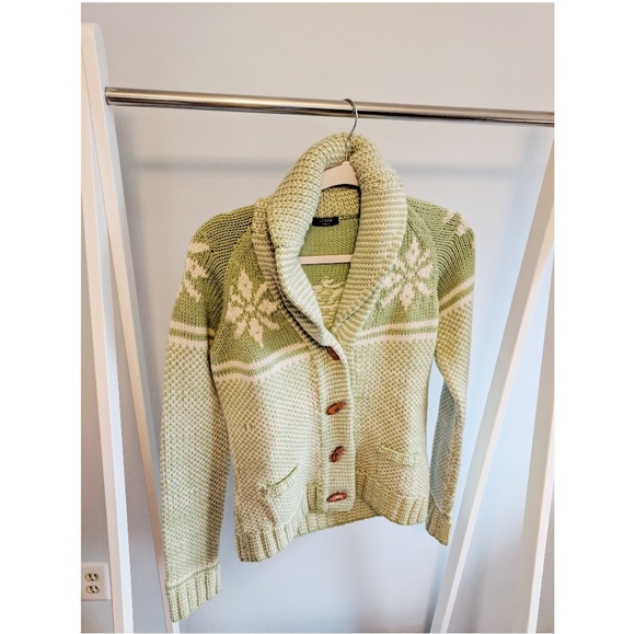 J. Crew Sweaters - J. Crew • Handknit Fair Isle Cardigan